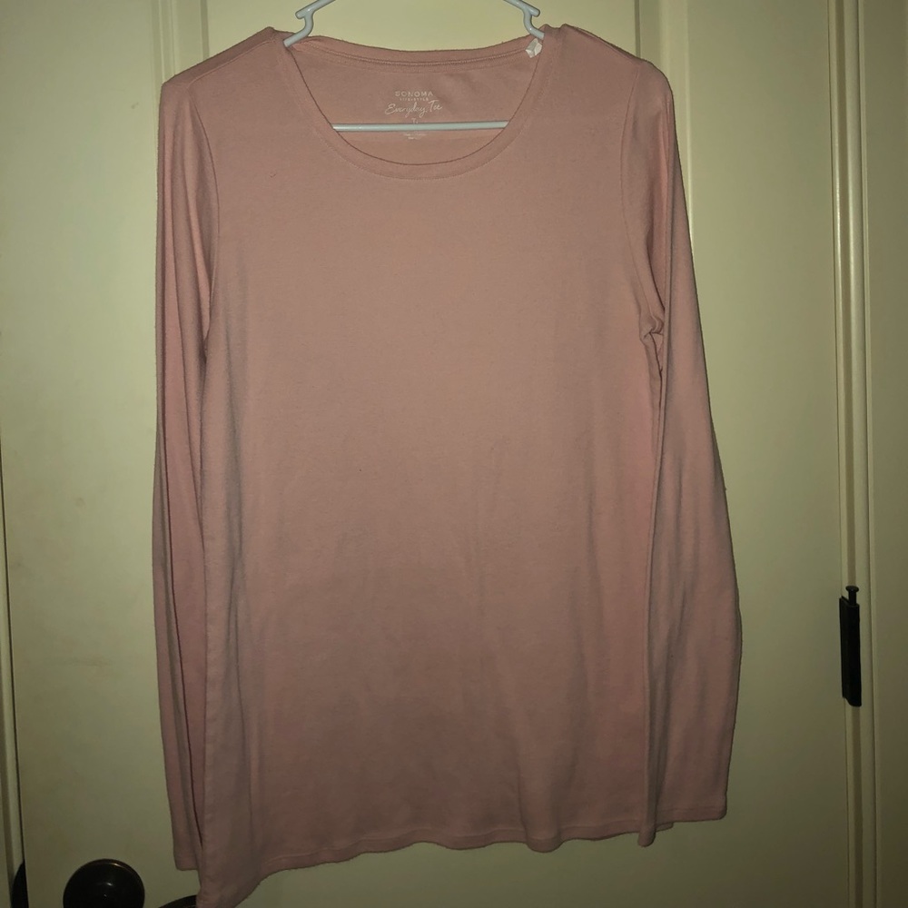 Sonoma baby pink long sleeve